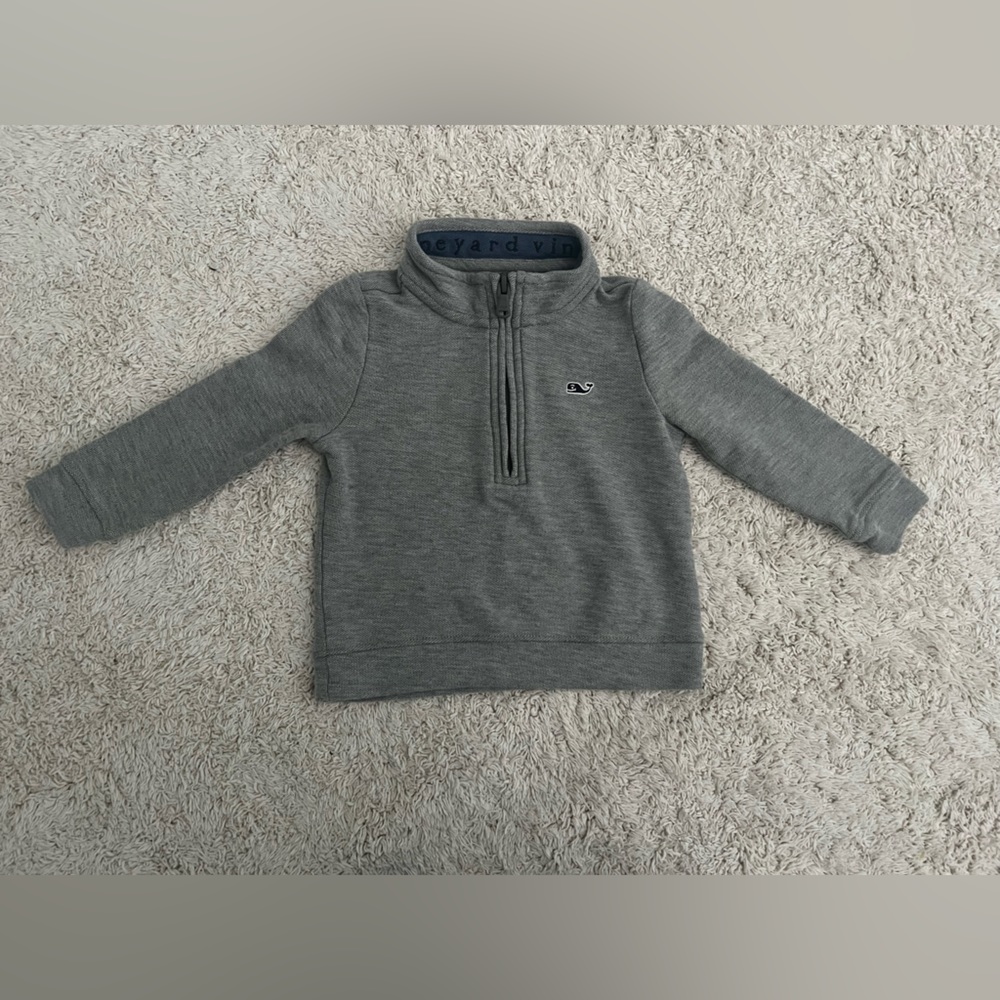Vineyard vines baby quarter zip